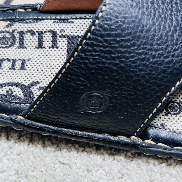 Børn Black Leather Thong Sandals Women 8 EU 39 Excellent Condition Cushion Slide - Picture 2 of 10